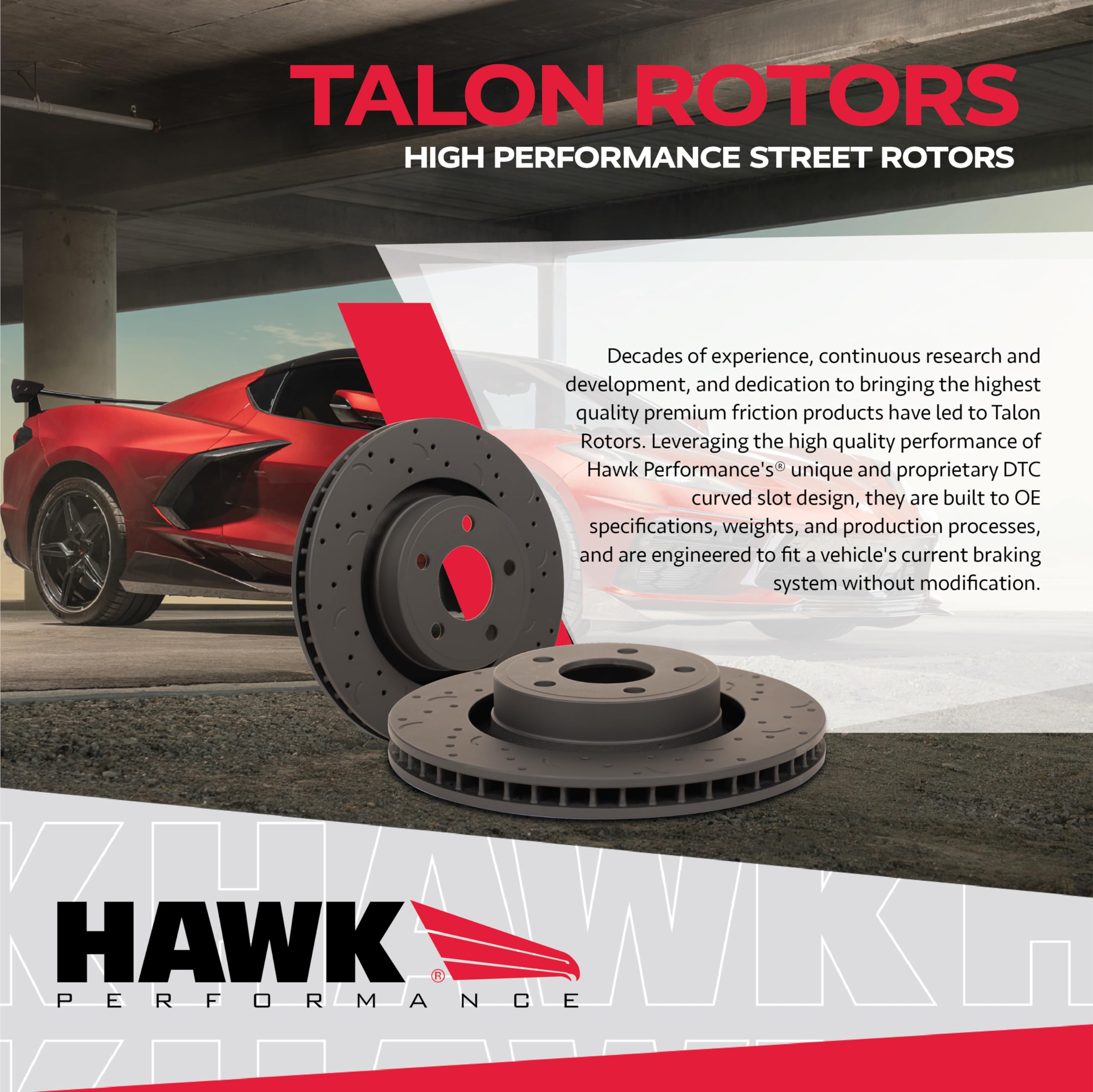 Amazon.com: Hawk Performance HTC4897 Cross-Drilled and Slotted
